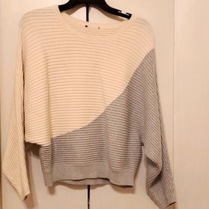 White & Gray Sweater